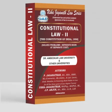 Indian Constitutional Law – II