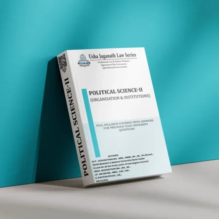 Political Science – II (Organisation & Institutions)